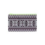 Illustration Ukrainian Folk Seamless Pattern Ornament Cosmetic Bag (XS)