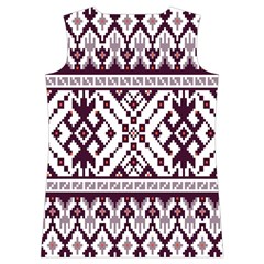 Illustration Ukrainian Folk Seamless Pattern Ornament Women s Basketball Tank Top from ArtsNow.com Back