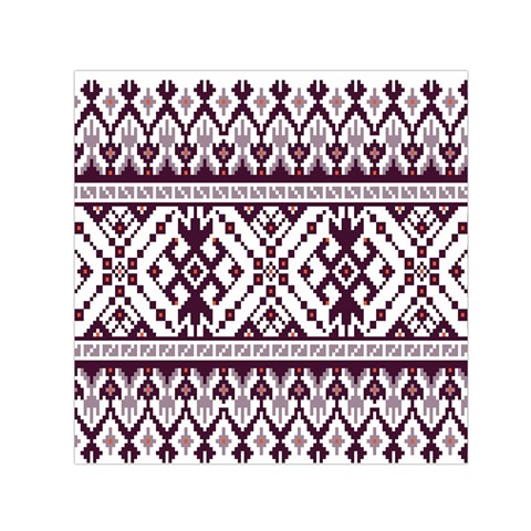 Illustration Ukrainian Folk Seamless Pattern Ornament Square Satin Scarf (30  x 30 ) from ArtsNow.com Front