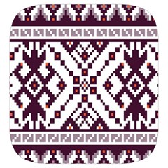 Illustration Ukrainian Folk Seamless Pattern Ornament Toiletries Pouch from ArtsNow.com Side Right