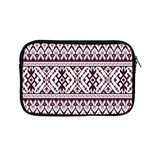 Illustration Ukrainian Folk Seamless Pattern Ornament Apple MacBook Pro 13  Zipper Case