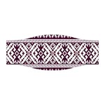 Illustration Ukrainian Folk Seamless Pattern Ornament Stretchable Headband