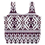 Illustration Ukrainian Folk Seamless Pattern Ornament Full Print Recycle Bag (XXXL)