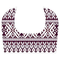 Illustration Ukrainian Folk Seamless Pattern Ornament Kids  Midi Sailor Dress from ArtsNow.com Collar