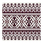 Illustration Ukrainian Folk Seamless Pattern Ornament Banner and Sign 3  x 3 