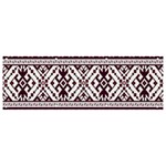 Illustration Ukrainian Folk Seamless Pattern Ornament Banner and Sign 9  x 3 