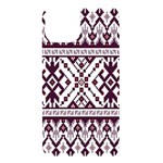 Illustration Ukrainian Folk Seamless Pattern Ornament iPhone 14 Black UV Print Case