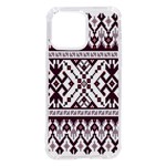 Illustration Ukrainian Folk Seamless Pattern Ornament iPhone 14 Pro Max TPU UV Print Case