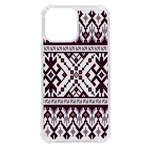 Illustration Ukrainian Folk Seamless Pattern Ornament iPhone 13 Pro Max TPU UV Print Case