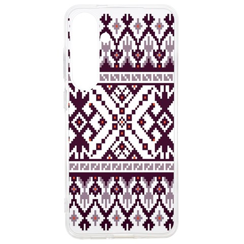 Illustration Ukrainian Folk Seamless Pattern Ornament Samsung Galaxy S24 Ultra 6.9 Inch TPU UV Case from ArtsNow.com Front