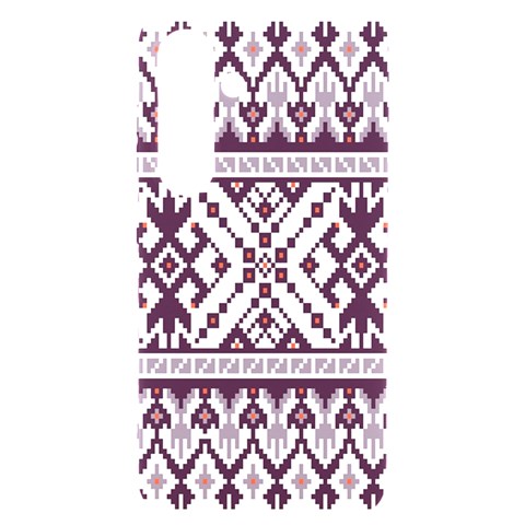 Illustration Ukrainian Folk Seamless Pattern Ornament Samsung Galaxy S24 6.2 Inch Black TPU UV Case from ArtsNow.com Front