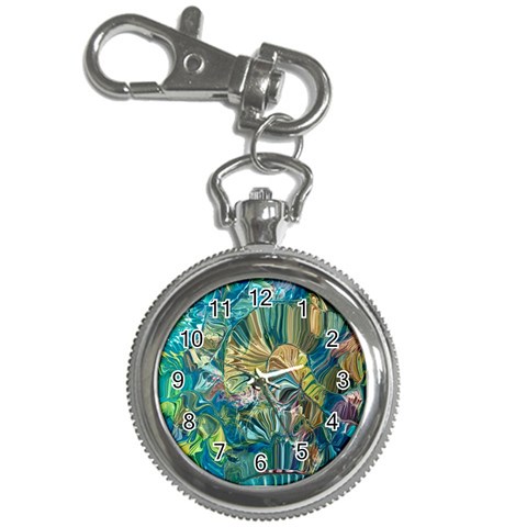 Abstract petals Key Chain Watches from ArtsNow.com Front