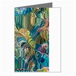 Abstract petals Greeting Cards (Pkg of 8)