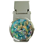 Abstract petals Money Clip Watches