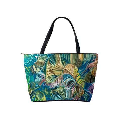 Abstract petals Classic Shoulder Handbag from ArtsNow.com Back