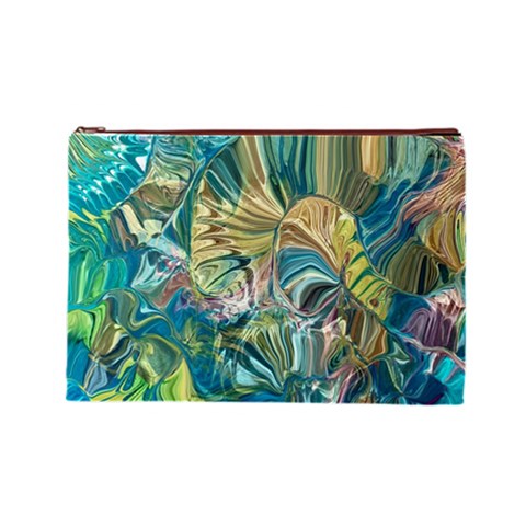 Abstract petals Cosmetic Bag (Large) from ArtsNow.com Front