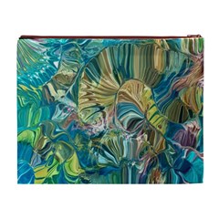 Abstract petals Cosmetic Bag (XL) from ArtsNow.com Back