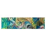 Abstract petals Oblong Satin Scarf (16  x 60 )
