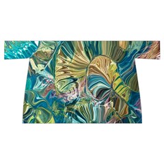 Abstract petals Wristlet Pouch Bag (Small) from ArtsNow.com Back