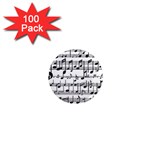Harmonize Your Soul 1  Mini Magnets (100 pack) 