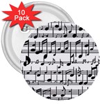 Harmonize Your Soul 3  Buttons (10 pack) 