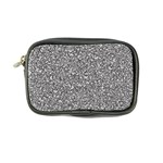 Fuck You Phrase Sketchy Drawing Motif Random Pattern Black Backgrond Coin Purse