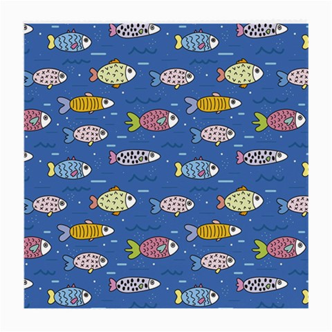 Sea Fish Blue Submarine Animals Patteen Medium Glasses Cloth from ArtsNow.com Front