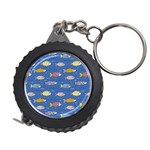 Sea Fish Blue Submarine Animals Patteen Measuring Tape