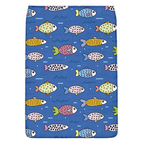 Sea Fish Blue Submarine Animals Patteen Removable Flap Cover (L) from ArtsNow.com Front