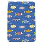 Sea Fish Blue Submarine Animals Patteen Removable Flap Cover (S)