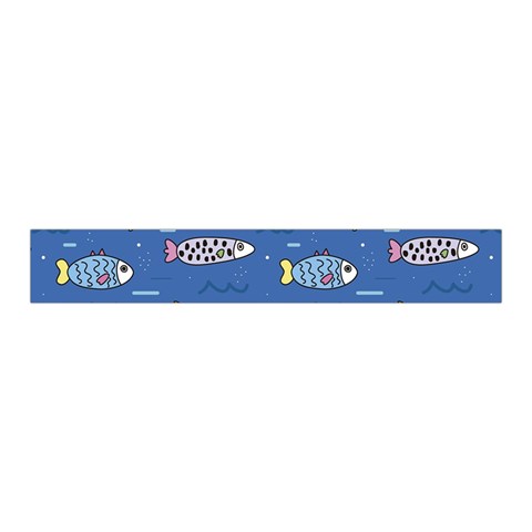 Sea Fish Blue Submarine Animals Patteen Midi Wrap Pencil Skirt from ArtsNow.com Waistband