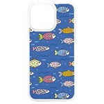 Sea Fish Blue Submarine Animals Patteen iPhone 15 Plus TPU UV Print Case