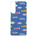 Sea Fish Blue Submarine Animals Patteen Samsung Galaxy S24 6.2 Inch TPU UV Case