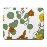 Nasturtium Flowers Plant Leaves Small Mousepad