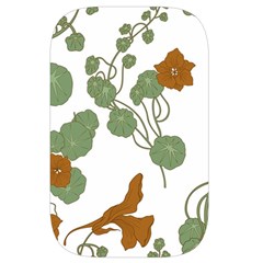 Nasturtium Flowers Plant Leaves Waist Pouch (Small) from ArtsNow.com Back