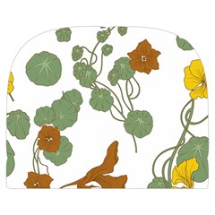 Nasturtium Flowers Plant Leaves Make Up Case (Large) from ArtsNow.com Front