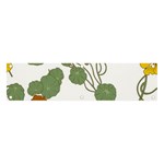 Nasturtium Flowers Plant Leaves Banner and Sign 4  x 1 