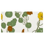 Nasturtium Flowers Plant Leaves Banner and Sign 6  x 3 