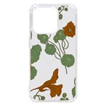 Nasturtium Flowers Plant Leaves iPhone 14 Pro TPU UV Print Case