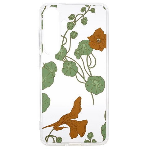 Nasturtium Flowers Plant Leaves Samsung Galaxy S24 Ultra 6.9 Inch TPU UV Case from ArtsNow.com Front