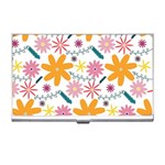 Pattern Background Vintage Floral Business Card Holder