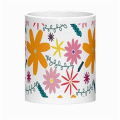 Pattern Background Vintage Floral Morph Mug from ArtsNow.com Center