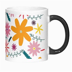 Pattern Background Vintage Floral Morph Mug from ArtsNow.com Right