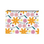 Pattern Background Vintage Floral Cosmetic Bag (Large)