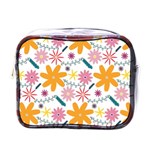 Pattern Background Vintage Floral Mini Toiletries Bag (One Side)