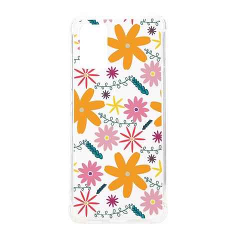 Pattern Background Vintage Floral Samsung Galaxy S20 Plus 6.7 Inch TPU UV Case from ArtsNow.com Front