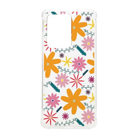 Pattern Background Vintage Floral Samsung Galaxy S20 Ultra 6.9 Inch TPU UV Case from ArtsNow.com Front