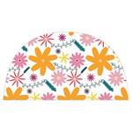 Pattern Background Vintage Floral Anti Scalding Pot Cap