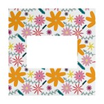 Pattern Background Vintage Floral White Box Photo Frame 4  x 6 