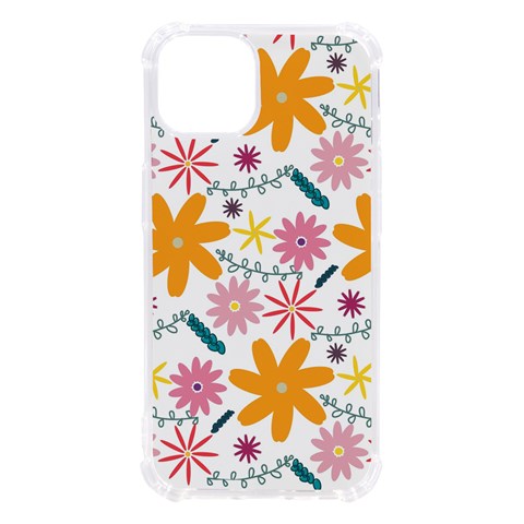 Pattern Background Vintage Floral iPhone 13 TPU UV Print Case from ArtsNow.com Front